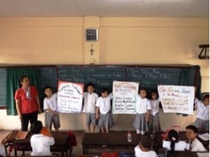 Tabok Grundschule auf der Insel Cebu