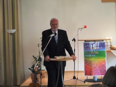 Predigt Horst-Dieter Schultz und Besuch aus dem Haus Dynamis