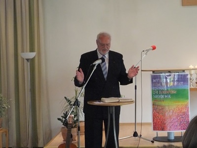 Predigt Horst-Dieter Schultz und Besuch aus dem Haus Dynamis